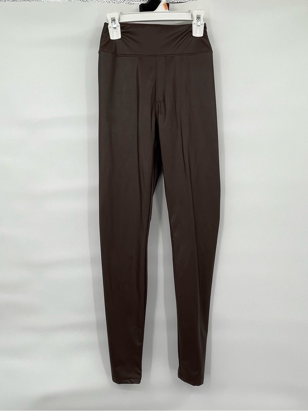 Offline by Aerie real lux brown vegan leather leggings